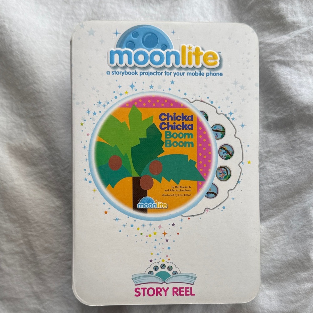 Moonlite Chicka Chicka Boom Boom Story Reel - Blue & Multicolor